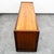 Mid Century Modern Credenza Oak Walnut 5 Drawer Wood Oak File Doors Vintage For Sale - Image 4 of 12