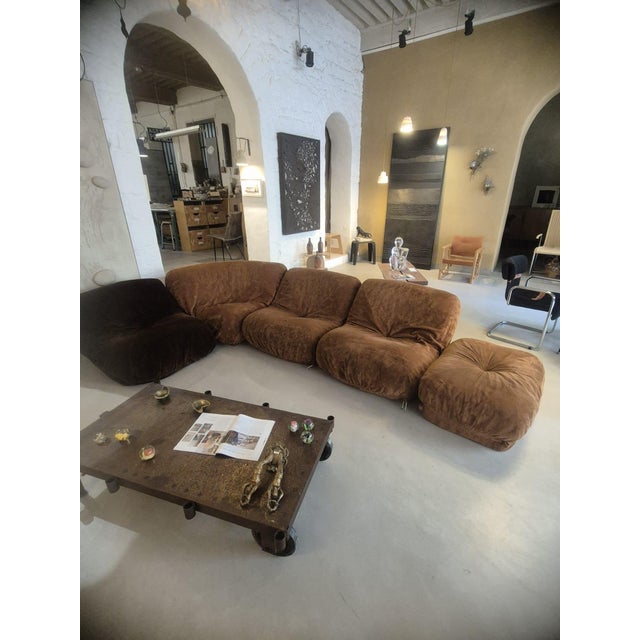 Mid-Century Modern Patate Lounge Chairs from Airborne, 1970, Set of 5 For Sale - Image 3 of 14