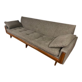 Mid Century Modern Kroehler Gondola Sofa For Sale