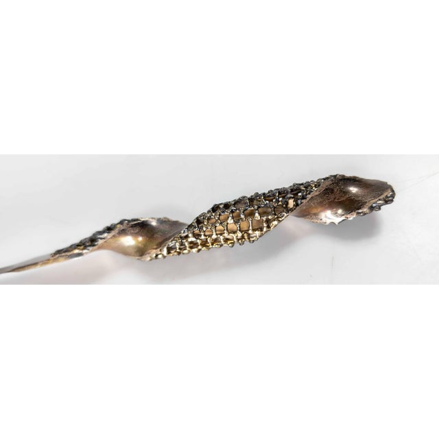 1970's Modernist Brutalist Sterling Silver Letter Opener by Stuart Devlin London For Sale - Image 12 of 12