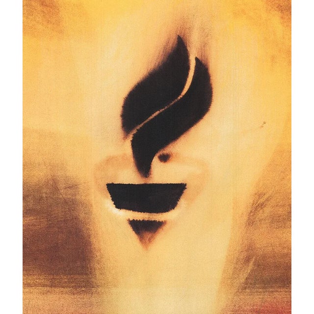 Ross Bleckner 1994 Ross Bleckner 'Unity '94' Contemporary Offset Lithograph For Sale - Image 4 of 5