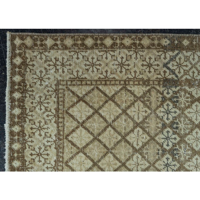 Early 21st Century Turkish Vintage Rug 4' x 6'4" #20780 For Sale - Image 5 of 8
