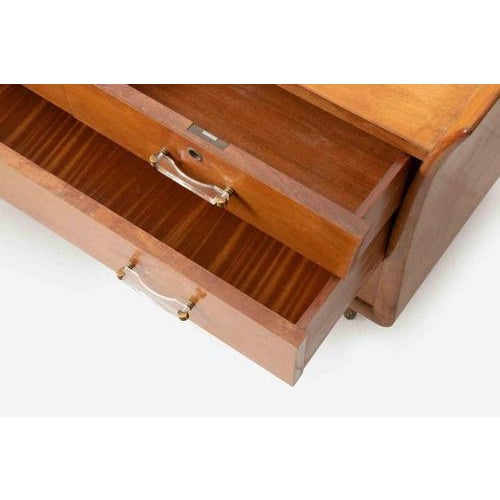 Wood Chest of Drawers attributed to Vittorio Dassi, Italy, 1950s For Sale - Image 7 of 12