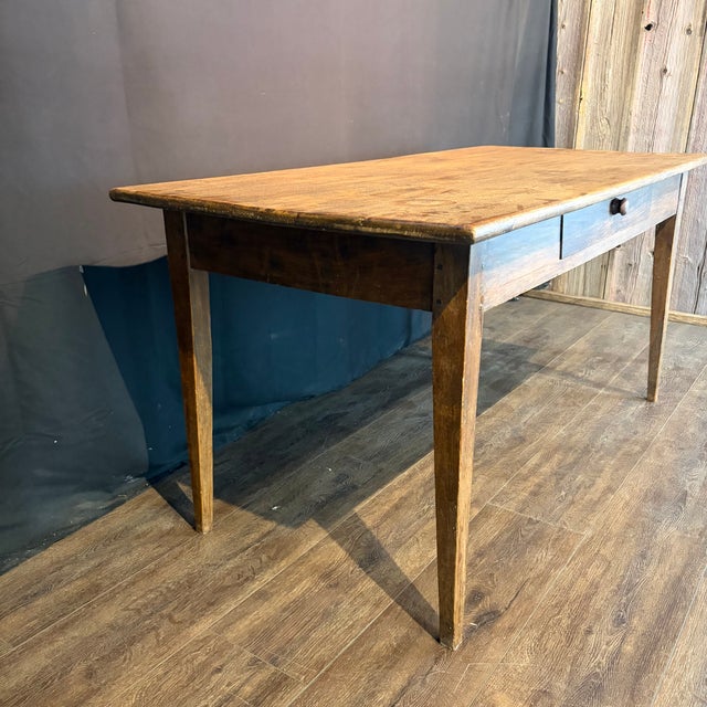 19th Century French Provincial Farmhouse Dining Table For Sale - Image 14 of 14
