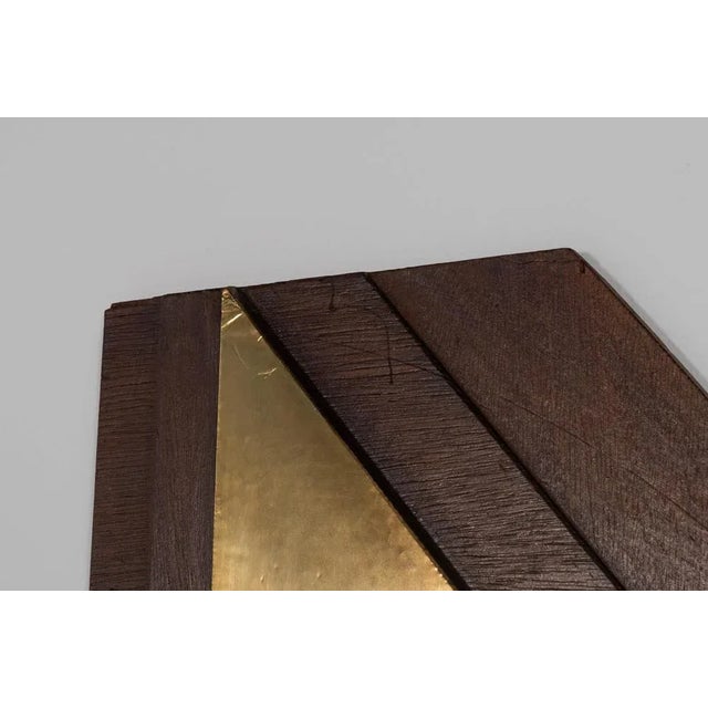 Brown Large Gruppo NP2 Panel by Nerone Ceccarelli, Italy, 1979 For Sale - Image 8 of 15