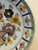 18th Century Delft Polychrome Charger With Floral and Scroll Motif For Sale - Image 4 of 8