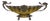 Antique Silverplate Centerpiece Bowl with Dragon Handles, 1890s For Sale