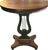 Neoclassical Duncan Phyfe Style Lyre Harp Table With Mahogany Veneer and Neoclassical Design. Early 1900s Elite Furniture Company. Ny For Sale - Image 3 of 8