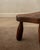 Wood French Brutalist Wooden Tripod Stool in Oak, 1950s For Sale - Image 7 of 8