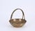 Italian Basket Magazine Rack in Brass, Italy, 1940s For Sale - Image 18 of 18