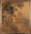 A large sketch of the "Ekotemplet" Royal Haga Park in Stockholm by artist Nils Asplund. Motif showing the entrance of the...