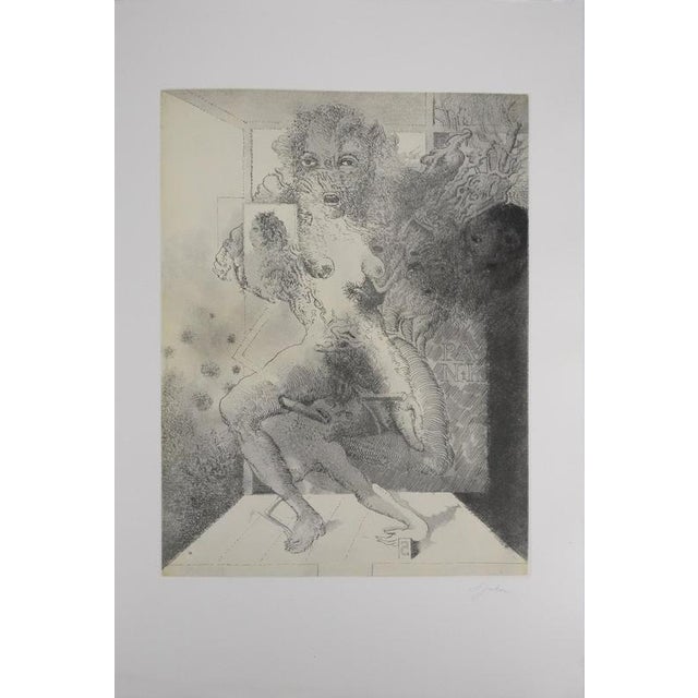 Popovic Ljuba, Nude, This Uproar, 1975, Engraving For Sale - Image 9 of 9