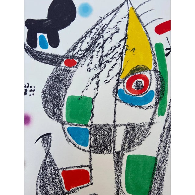 Modern Joan Miró, Maravillas con variaciones No.20, 1975, Lithograph For Sale - Image 3 of 6