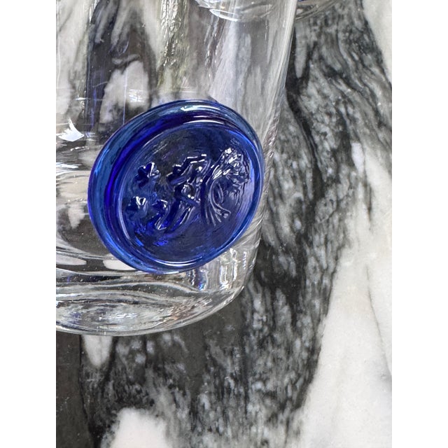 Mid-Century Modern Made in Romania Mid-Century Modern Astrology Motif Rocks Glasses - Set of 3 For Sale - Image 3 of 9