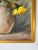 Gold Vintage A. Vincenzi Sunflower Still Life Oil Painting, Framed/ Sold For Sale - Image 8 of 10