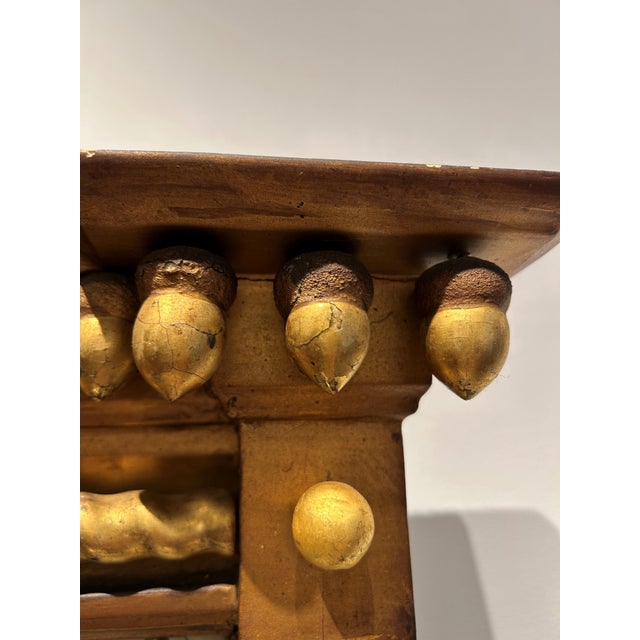 Federal Giltwood Mirror With Reverse-Painted Tablet, Washington Motif For Sale - Image 4 of 9