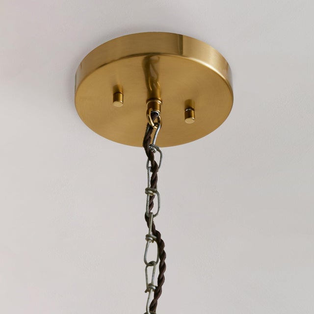 Danish Maroon Ceramic Pendant Light, 1960s For Sale - Image 9 of 9