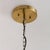 Danish Maroon Ceramic Pendant Light, 1960s For Sale - Image 9 of 9