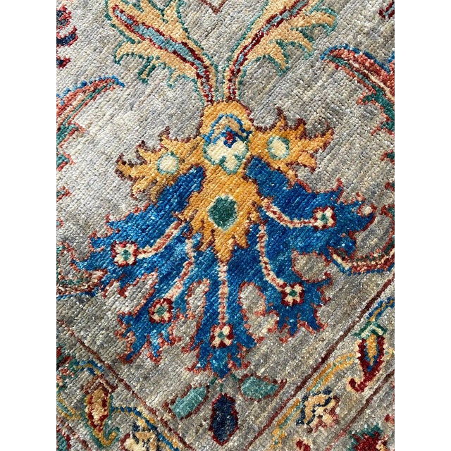 Handwoven Persian Tribal Area Rug 10x13 For Sale - Image 10 of 11