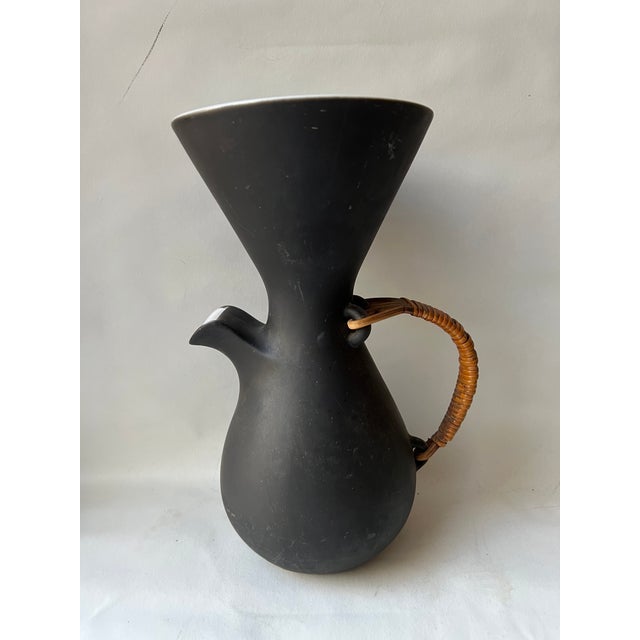 Mid-Century Modern 1950s Vintage Kenji FujitaPorcelain Coffee Carafe Pitcher Chemex Style For Sale - Image 3 of 13