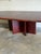 Extendable Rosewood Oval Dining Table Cross Pedestal Mid-Century Modern 1970s For Sale In Los Angeles - Image 6 of 11