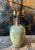 Antique Celadon Ginger Jar Two Light Lamp For Sale - Image 4 of 8