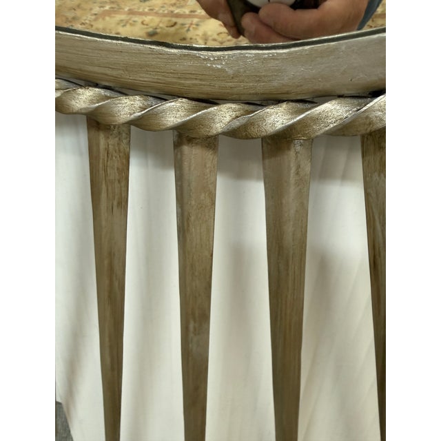 Convex Starburst Wall Mirror, Oversized For Sale - Image 9 of 12