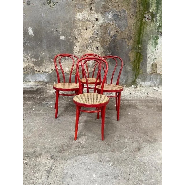 Mid-Century Modern Mid-Century Modern Bent Chairs, 1960s, Set of 4 For Sale - Image 3 of 11