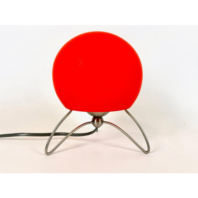 Postmodern Murano Glass Tripod Table Lamp from Sölken Leuchten, 1980s For Sale - Image 3 of 9