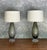Pair of Italian Murano Glass Table Lamps With Diamond Pattern, 1950s For Sale In New York - Image 6 of 8