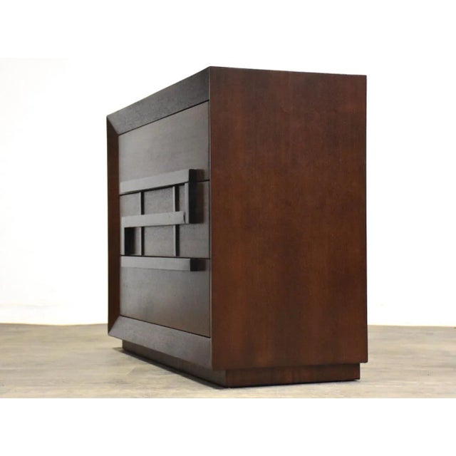 Mid-Century Modern Maximilian for Karp Furniture Mahogany Mid Century Modern Dresser For Sale - Image 3 of 11