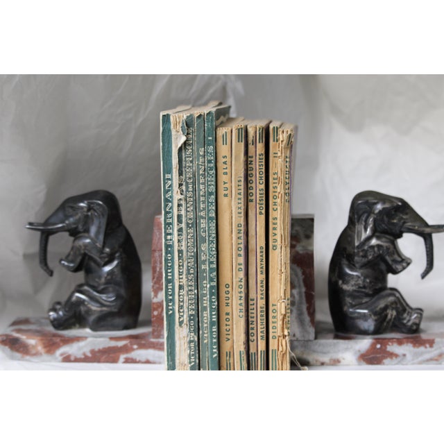 Elephant Bookends, 1930s, Set of 2 For Sale - Image 4 of 18