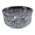 Vintage Punch Bowl, English, Crystal Glass, Serving, Fruit Dish, Mid Century For Sale