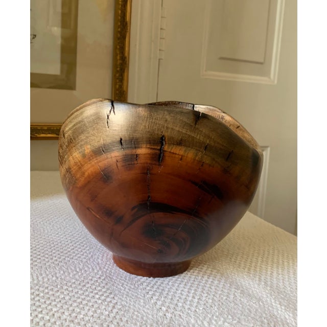 Arturo Solano Exotic Wood Turned Bowl For Sale - Image 4 of 12