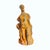 Tan Late 20th Century Raku Fired Pregnant Mother & Child Abstract Modernist Clay Sculpture | Fertility Reimagined For Sale - Image 8 of 12