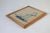 Nautical Vintage Framed Sailboat Lithograph 1980's For Sale - Image 3 of 9