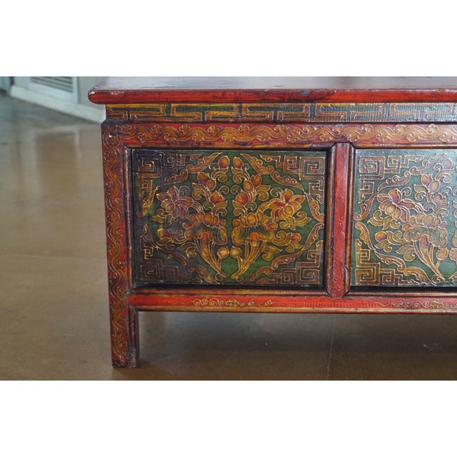 Early 20th Century Early 20th Century Tibetan Altar Cabinet For Sale - Image 5 of 12