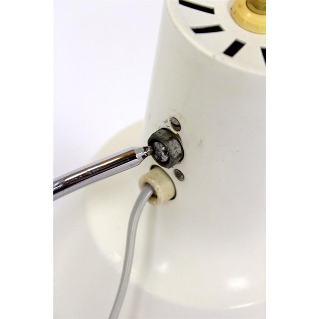 White White Table Lamp by Josef Hurka for Napako, 1960s For Sale - Image 8 of 18