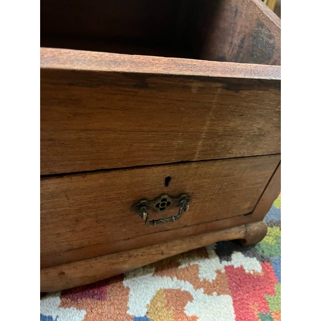 British Colonial Wooden Low Desk For Sale In Atlanta - Image 6 of 8