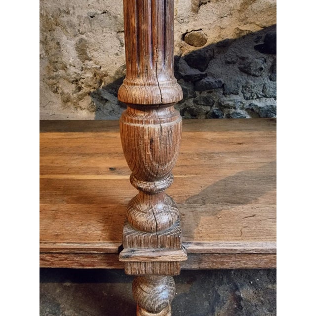 Antique French Oak Drapers Table, 19th Century For Sale - Image 9 of 18