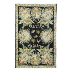 French Aubusson Design Rug 5'11'' X 9'0"
