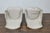 Pair of 19th Century French Directoire Upholstered Bergères with Twisted Columns For Sale - Image 4 of 12