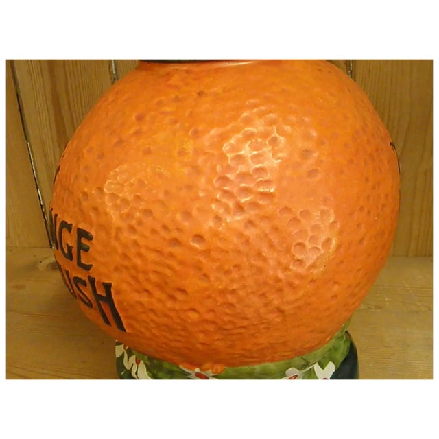 Hard to Find 1910-20s Wards Orange Crush Syrup Dispenser For Sale - Image 10 of 18