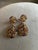 Bochic “Orient” Vintage Citrine & Amethyst Earrings Set 18K Gold & Silver For Sale In New York - Image 6 of 14