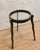 1980s Will Stone Wavy Squiggle Metal Side Table For Sale In Dallas - Image 6 of 16