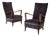 Armchairs by Osvaldo Borsani for Atelier Borsani Varedo, 1940s, Set of 2 For Sale