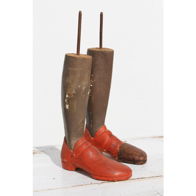 Baroque 18th Century Portuguese Wooden Saint Legs For Sale - Image 3 of 13