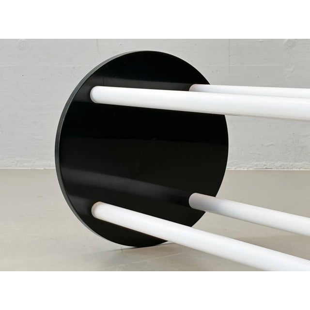 Vintage Standing Table with Polo Bar Stools by Anna Castelli Ferrieri for Kartell, Italy, 1980s, Set of 3 For Sale - Image 14 of 16