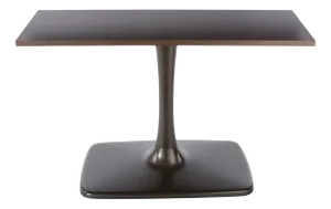 Vintage Audio and Tv Table with Dark Brown Tulip Base, 1970s