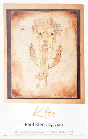 2005 Paul Klee 'Angelus Novus' Offset Lithograph Poster